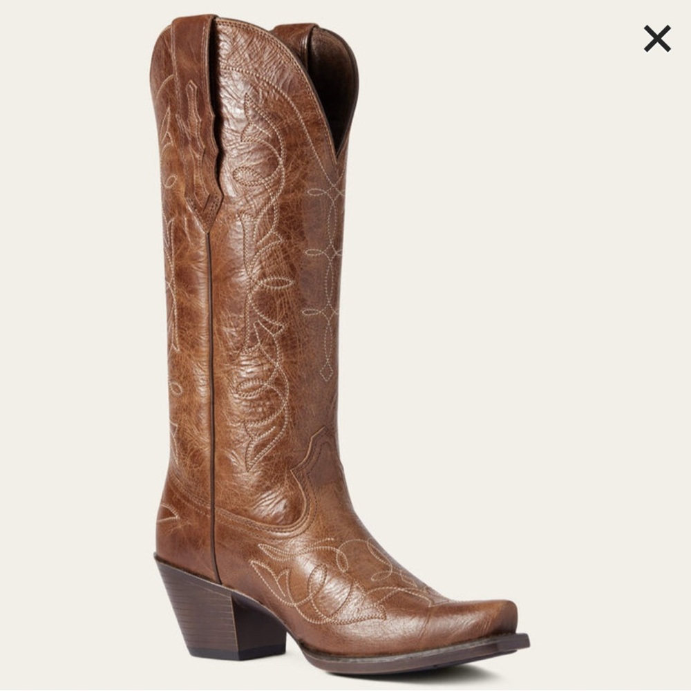 Ariat Women’s Heritage D Toe StretchFit Western Boot New B Medium NEW - Picture 6 of 11